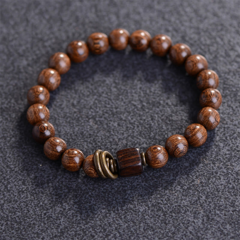 KarmaRipple's Phoebe Zhennan Wood Spirituality Bracelet p1