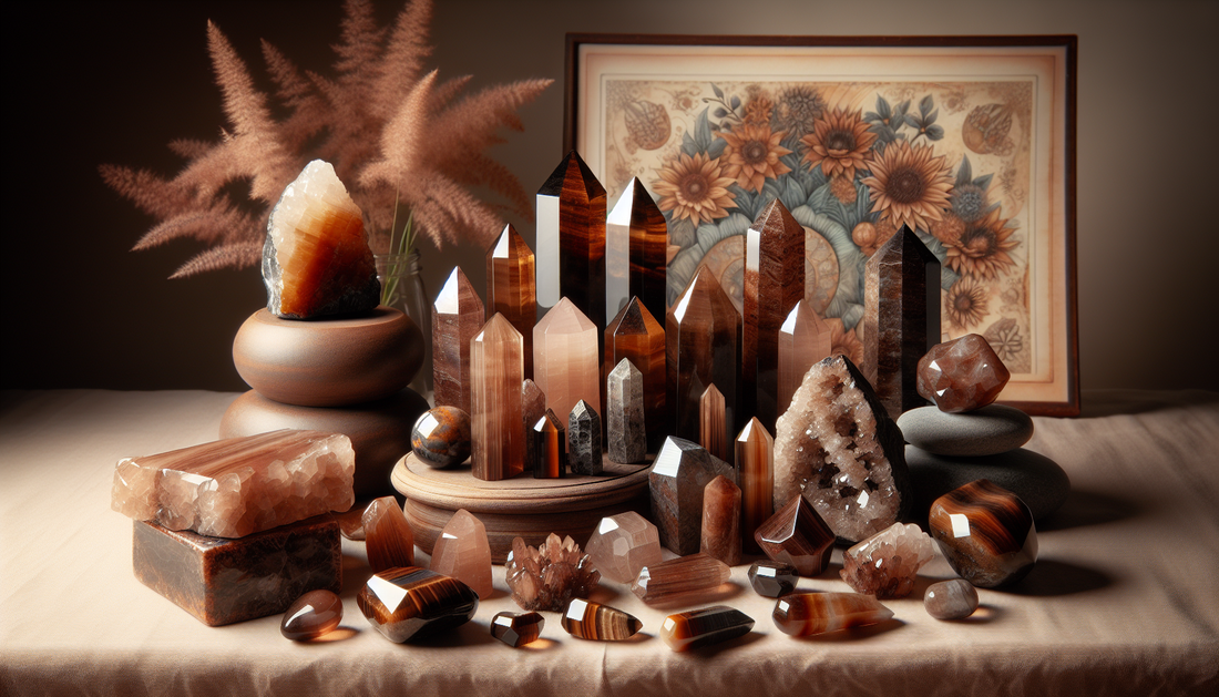 封面图片 - unveiling-earthy-harmony-brown-crystals-spiritual-journey
