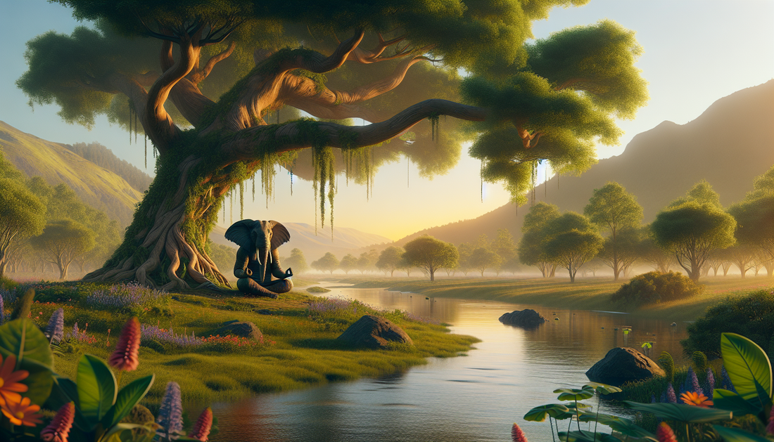 封面图片 - awakening-with-the-spirit-of-elephants-a-symbolic-journey