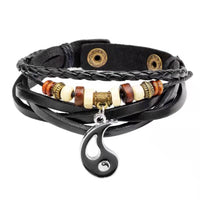 KarmaRipples Yin-Yang-Halskettenpaar Balance-Armband