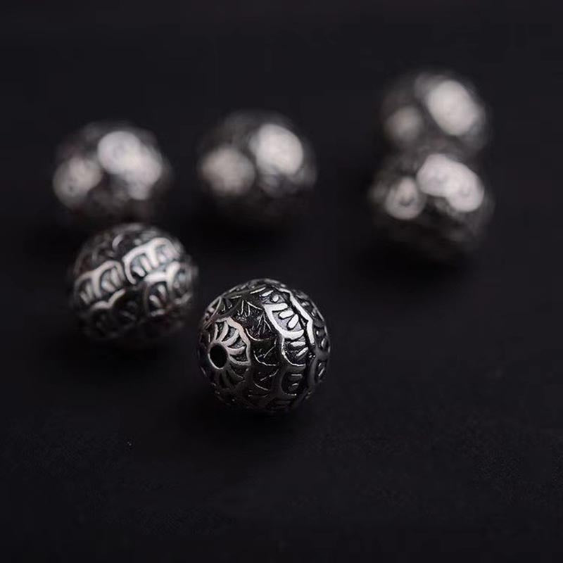 KarmaRipple's Lava Rock Fish Scales Bead Balancing Bracelet p6