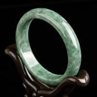 KarmaRipples authentischer Jade-Armreif „Fortune Wealth“