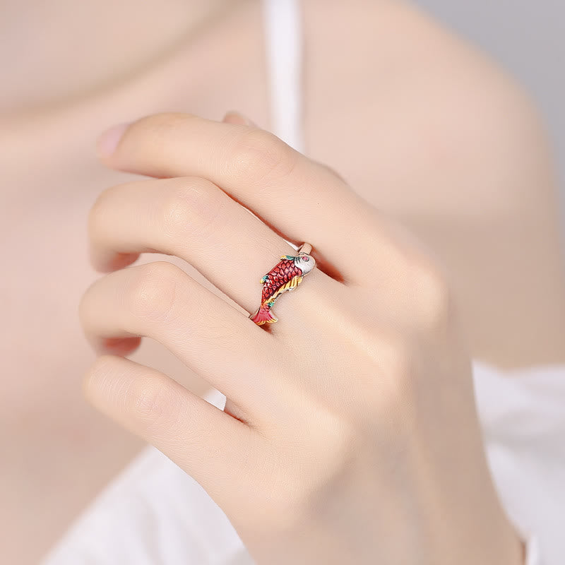 KarmaRipple's Fortune Koi Fish Wealth Prosperity Ring p5