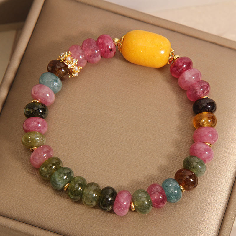 KarmaRipple's Authentic Tourmaline Topaz Positive Bracelet p2