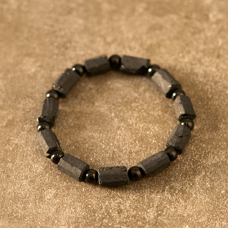 KarmaRipple's Black Tourmaline Wisdom Bracelet p4