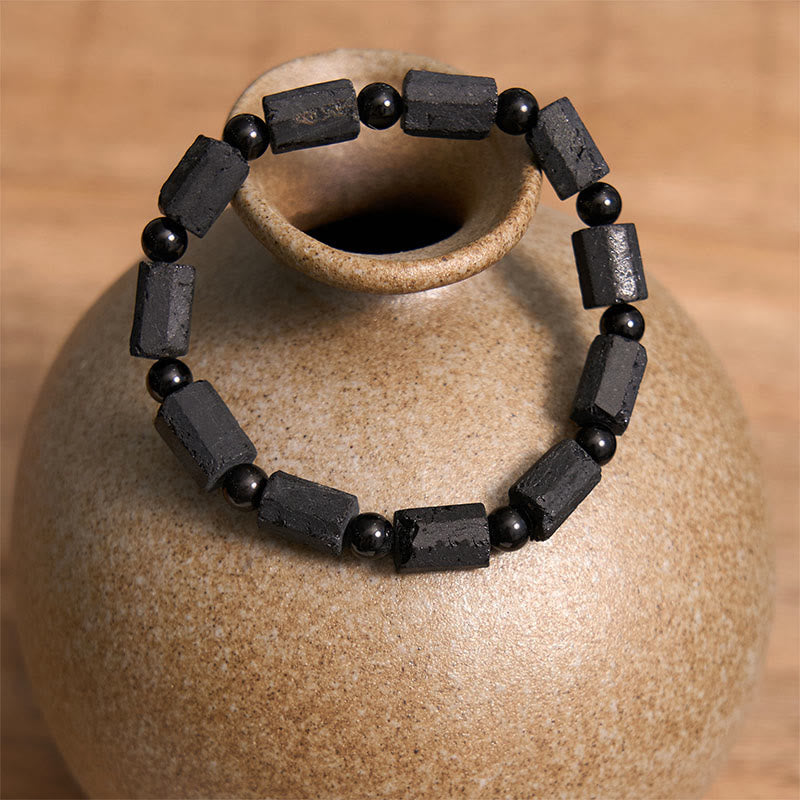 KarmaRipple's Black Tourmaline Wisdom Bracelet p3