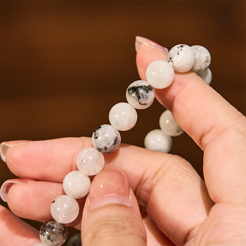 KarmaRipple's Rainbow Moonstone Balance Bracelet p6