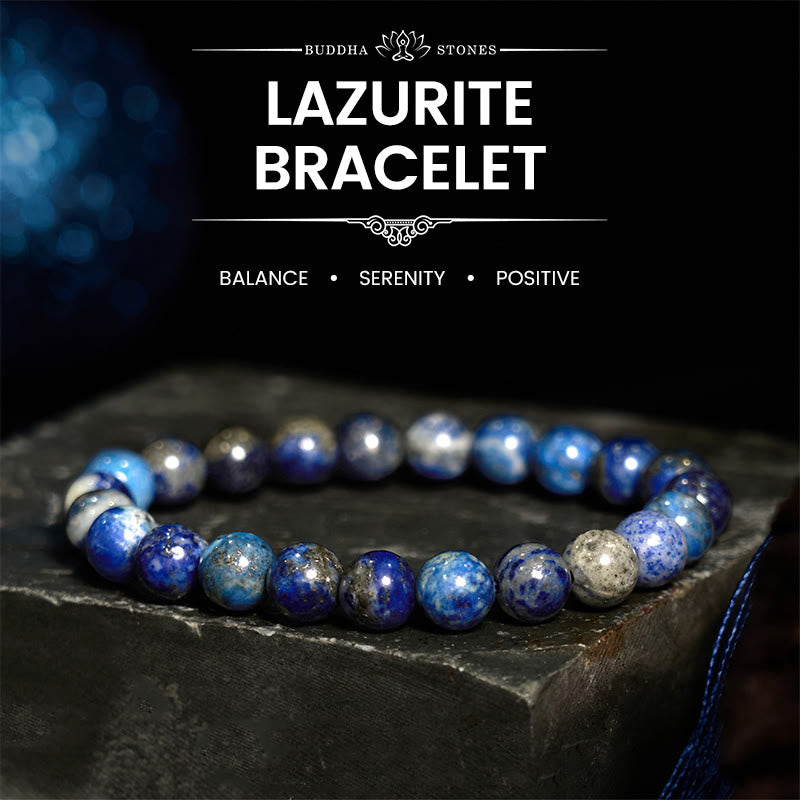 KarmaRipple's Lazurite Positive Balance Bracelet p1