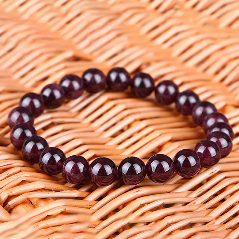 KarmaRipple's Authentic Garnet Bead Passion Bracelet p5