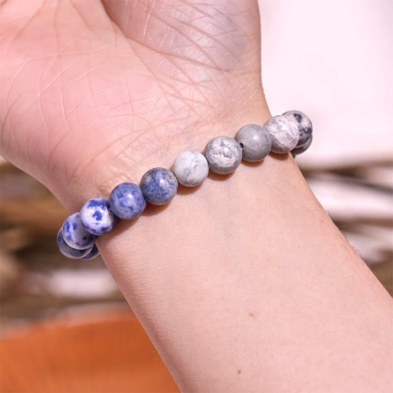 KarmaRipple's Let The Past Go Blue Series Calm Tranquility Bracelet p23