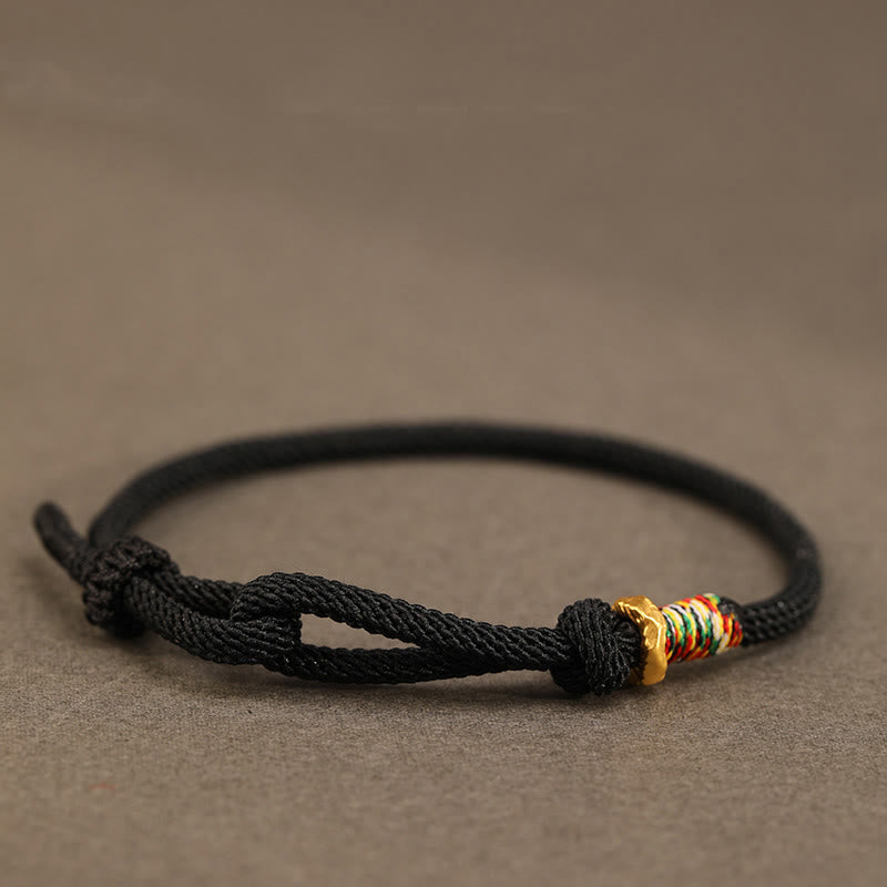 KarmaRipple's Red String 925 Sterling Silver 999 Sterling Silver Coin Fortune Bracelet p23