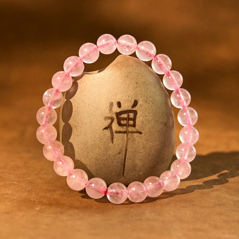 KarmaRipple's Rose Quartz Balancing Energy Bracelet p2