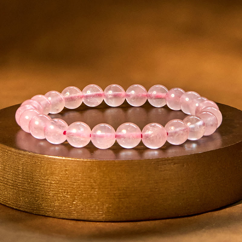 KarmaRipple's Rose Quartz Balancing Energy Bracelet p6