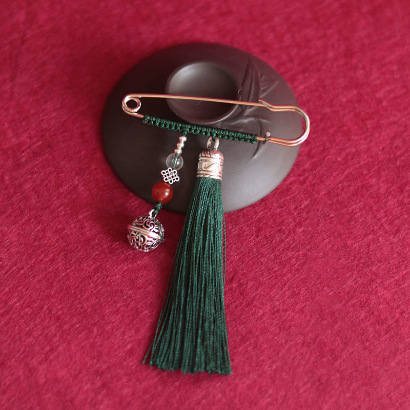 KarmaRipple's Retro Bell Tassels Brooch p11