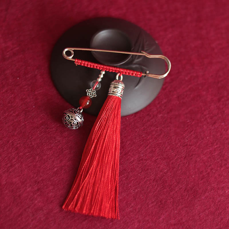 KarmaRipple's Retro Bell Tassels Brooch p14