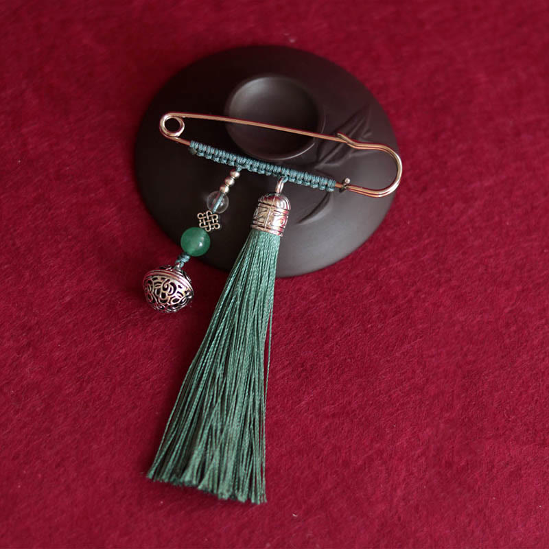 KarmaRipple's Retro Bell Tassels Brooch p17