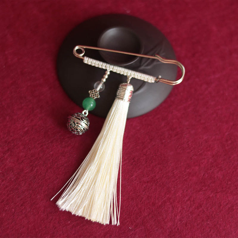 KarmaRipple's Retro Bell Tassels Brooch p21