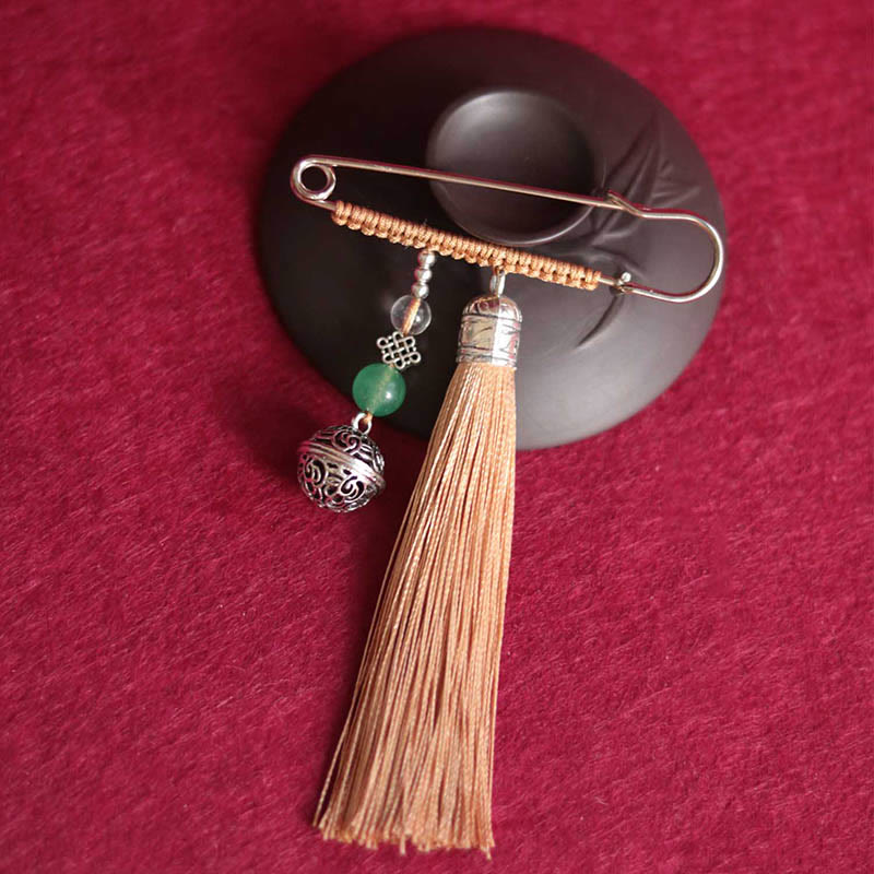KarmaRipple's Retro Bell Tassels Brooch p18