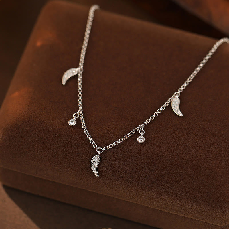 KarmaRipple's 925 Sterling Silver Zircon Little Pepper Talisman Protection Anklet p17