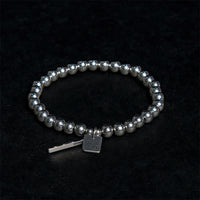 KarmaRipples Titanstahl-Glücks-Balance-Armband