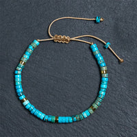 KarmaRipples Kaiserstein-Glücks-Abstandsperlenarmband