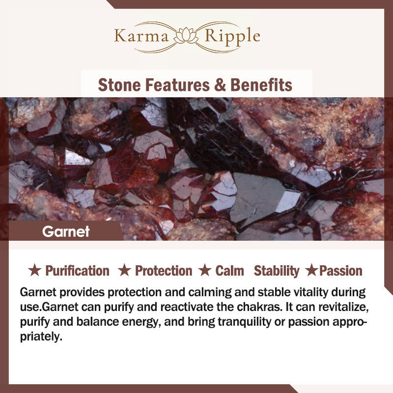 KarmaRipple's Sun Stone Strawberry Quartz Gemstone'sitive Bracelet p35