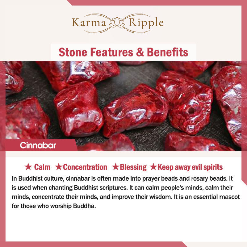 KarmaRipple's Authentic Double PiXiu Cinnabar Om Mani Padme Hum Wealth Fortune Bead Bracelet p24