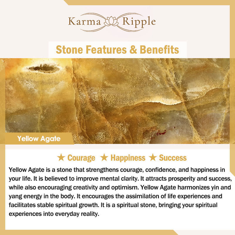 KarmaRipple's Five Elements Various Gemstone Agate Wealth Reincarnation Weave Braid Bracelet p27