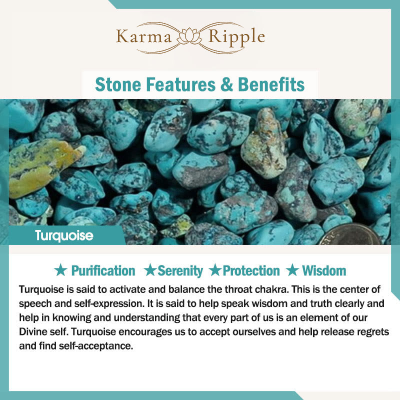 KarmaRipple's Tibetan Turquoise Balance Bracelet p8