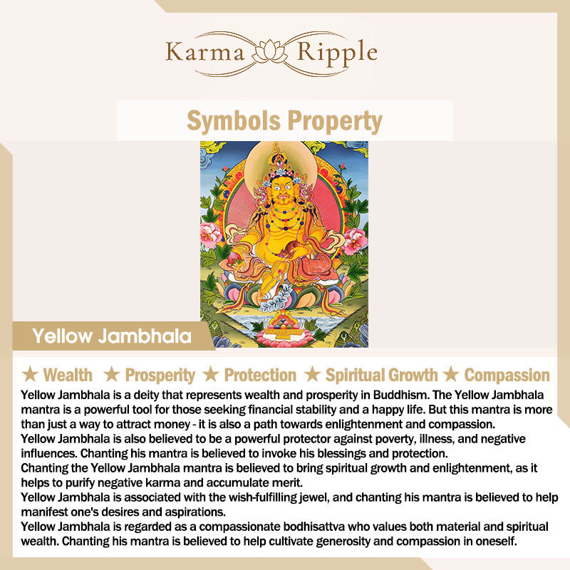 KarmaRipple's Yellow God of Wealth Amulet Bronze Fortune Pendant Necklace p10