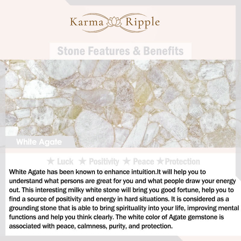 KarmaRipple's Black Onyx Black Glitter Stone Ivory Agate Ivory Turquoise Year Of The Snake Protection Bracelet p11