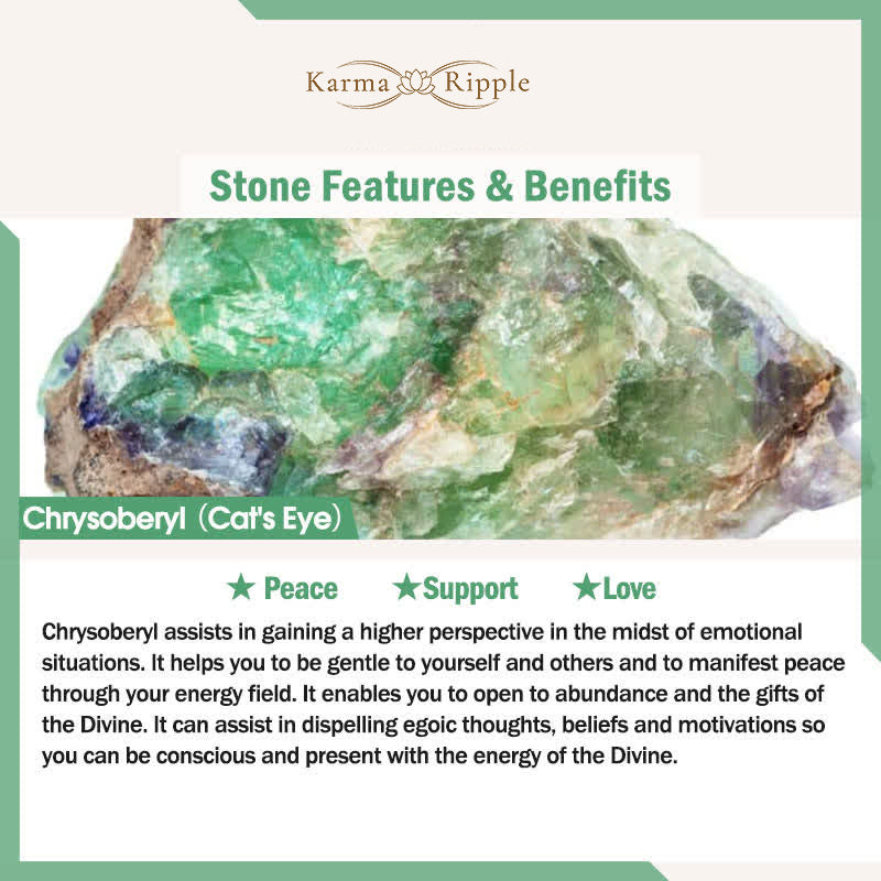 KarmaRipple's Cat's Eye Lavender Amethyst Rosette Talisman Bracelet p7