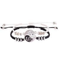 KarmaRipples 2-teiliges Yin-Yang-Drachenpaar-Armband