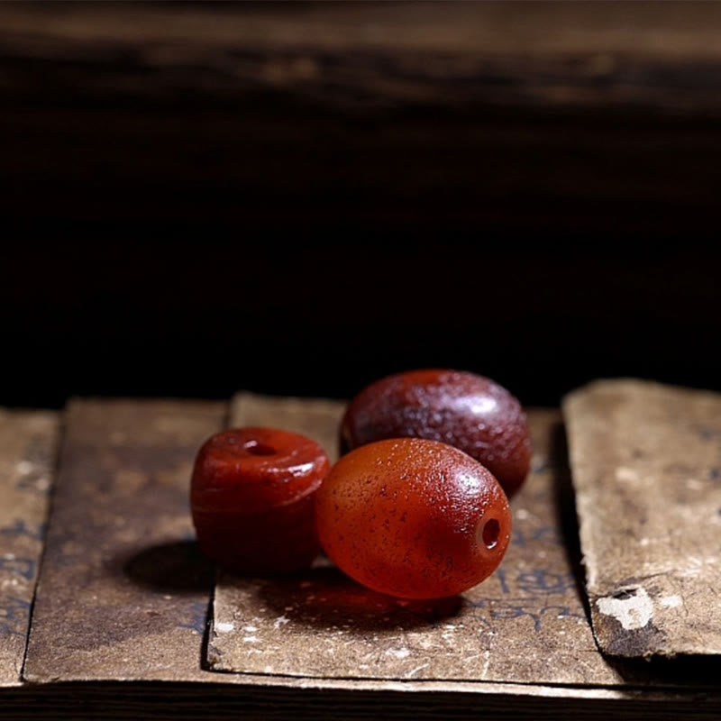 KarmaRipple's Tibetan 108 Mala Beadwork Yak Bone Dzi Bead PiXiu Nine Palaces Eight Diagrams Balance Bracelet p22