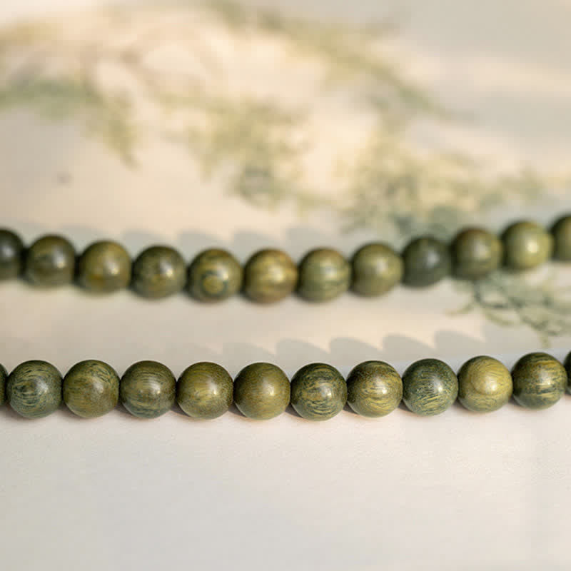 KarmaRipple's Green Sandalwood Positive Peace Bracelet p13