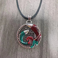 KarmaRipples tibetischer Bronze-Koi-Fisch-Balance-Anhänger
