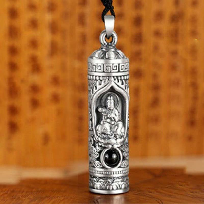 KarmaRipple's Chinese Zodiac Natal Buddha Projection Prosperity Pendant Necklace p4