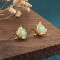 FengShui-Jade-Glücksohrringe von KarmaRipple 