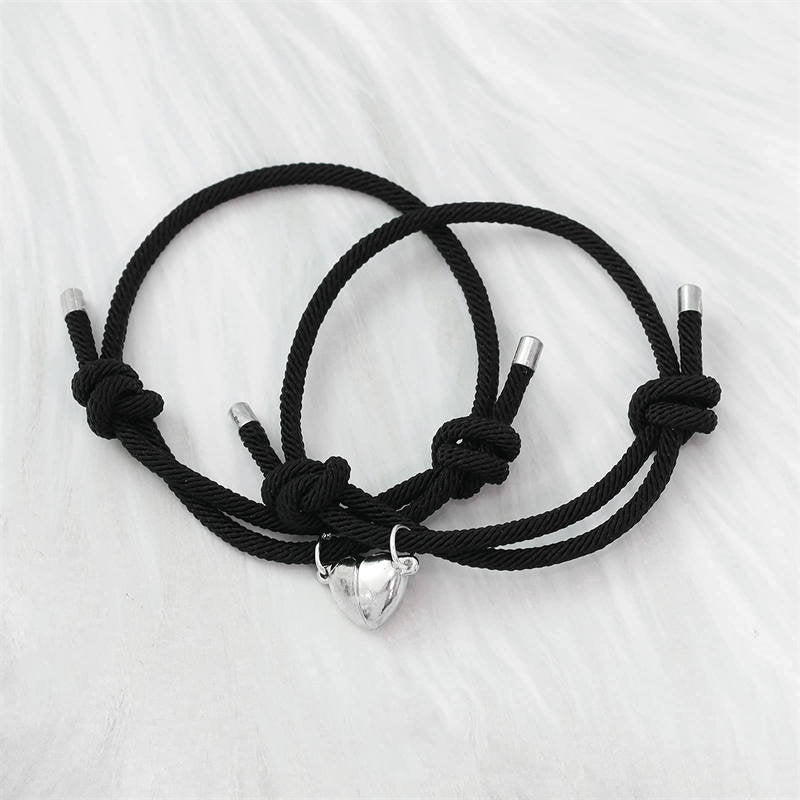 KarmaRipple's 2Pcs Love Magnetic Pair String Strength Bracelet p22
