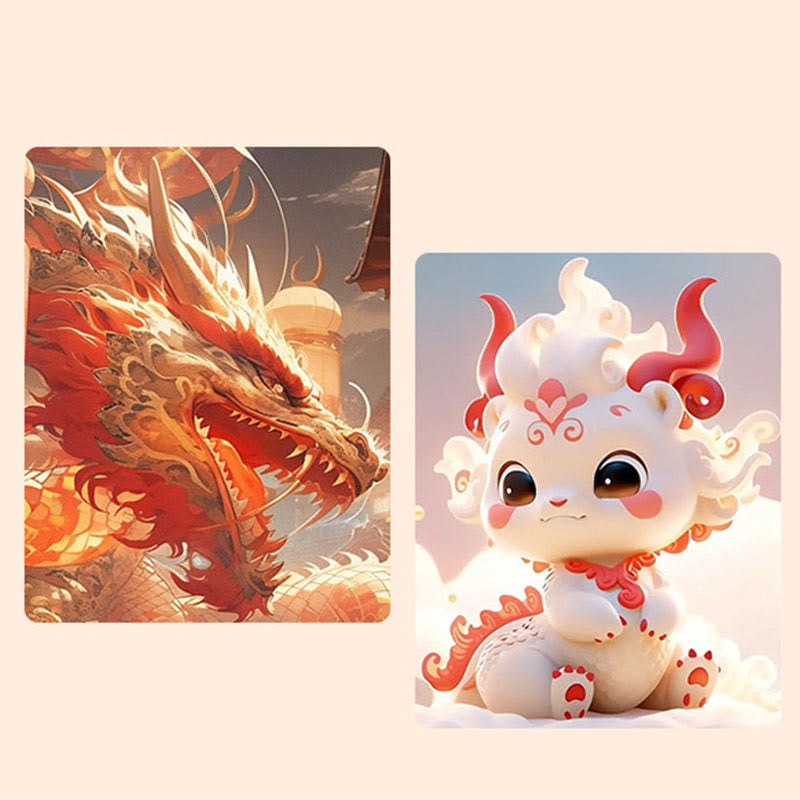 KarmaRipple's 925 Sterling Silver Year of the Dragon Authentic Cinnabar Hetian Jade Dragon Fu Character Ruyi As one'shes Talisman Blessing Bracelet ( p13