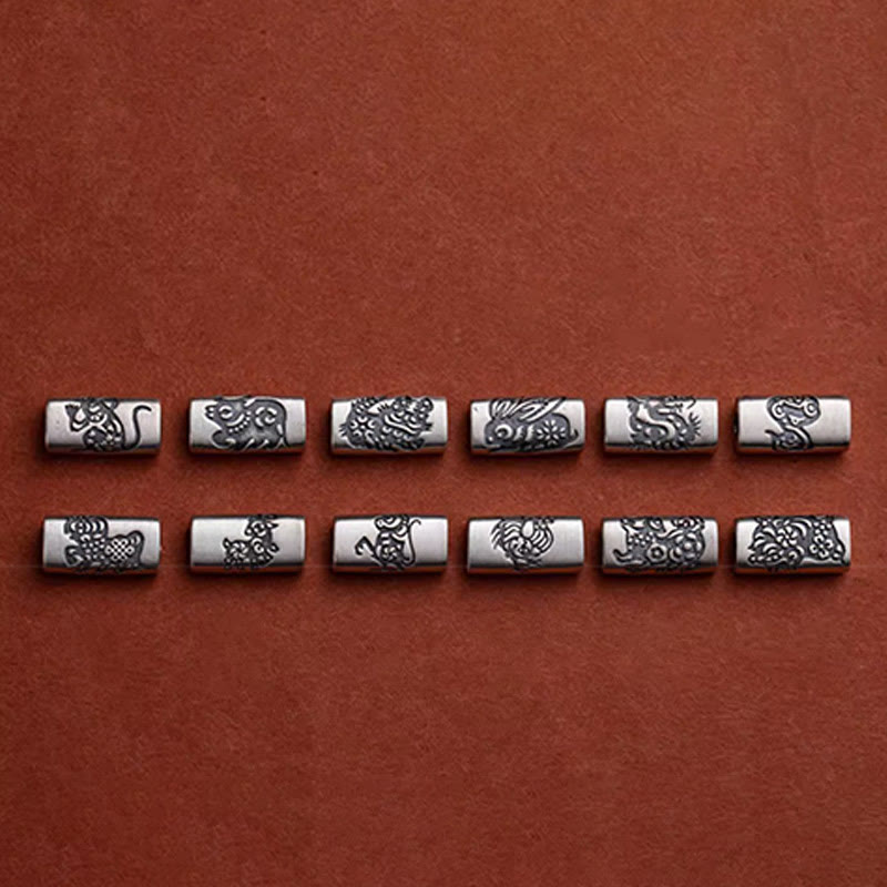 KarmaRipple's 925 Sterling Silver 12 Chinese Zodiac Cinnabar String Bracelet p29