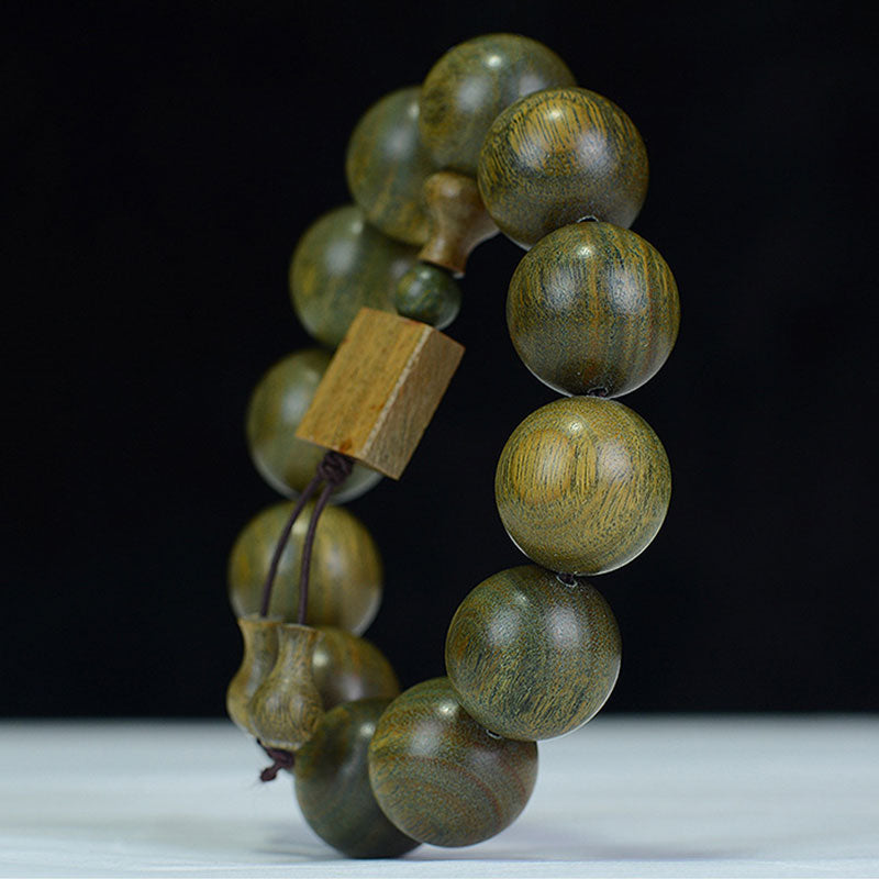 KarmaRipple's Tibetan Green Sandalwood Cure Bracelet p5