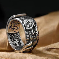 Guan Gong Glücksverheißende Wolken Amulett Reichtumsring von KarmaRipple