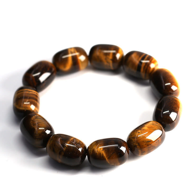 KarmaRipple's Authentic Tiger Eye Stone Integrity Willpower Bracelet p9