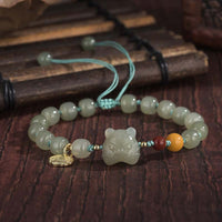 KarmaRipples chinesisches Sternzeichen-Tiger-Jade-Segensarmband