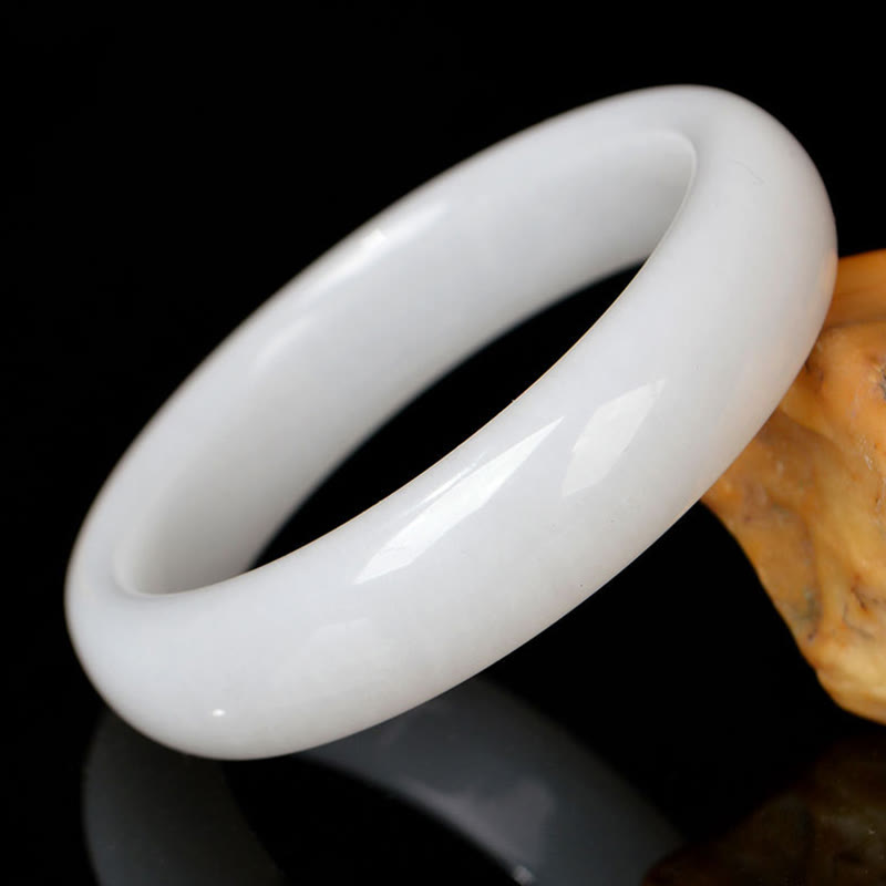KarmaRipple's Authentic Golden Silk Jade Wealth Fortune Bracelet Bangle p25