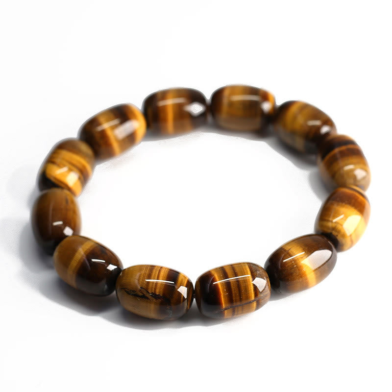 KarmaRipple's Authentic Tiger Eye Stone Integrity Willpower Bracelet p4