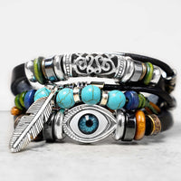 KarmaRipples tibetisches Türkis-Armband zur Reinigung des bösen Blicks