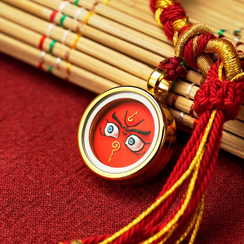 KarmaRipple's Handmade Tibetan Five God Of Wealth Dragon Scale Rope Fortune Braid Bracelet p19