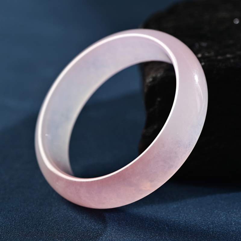 KarmaRipple's Pink Gemstone Love Warmth Bracelet Bangle p3